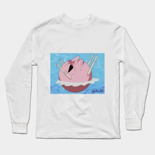 JIBAKU-KUN (BUCKY) ART PRINT (FAN ART) Long Sleeve T-Shirt